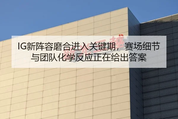 IG新阵容磨合进入关键期，赛场细节与团队化学反应正在给出答案 | MAIQIU